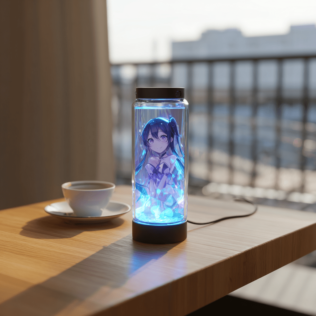 CES 2026 : Razer really said “touch grass” and then dropped an anime waifu hologram instead.